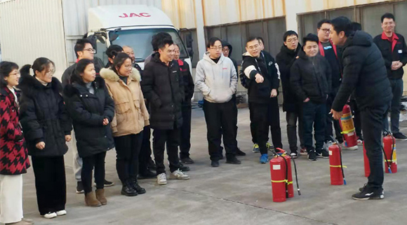 安全生產 | ​科恩集成灶舉行消防知識培訓及救援器材使用訓練